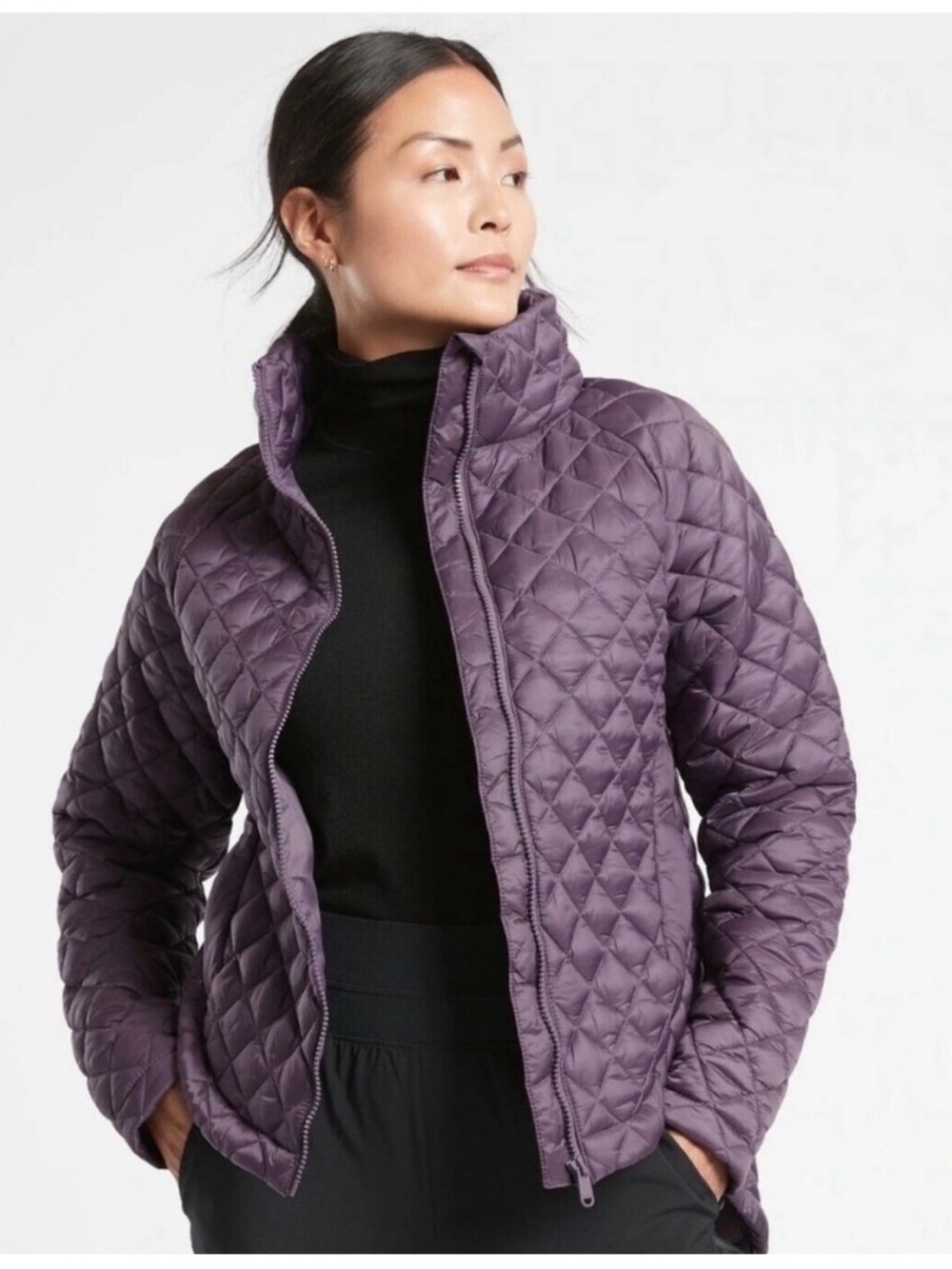 Athleta Women’s Featherless Whisper Jacket Size Large EUC